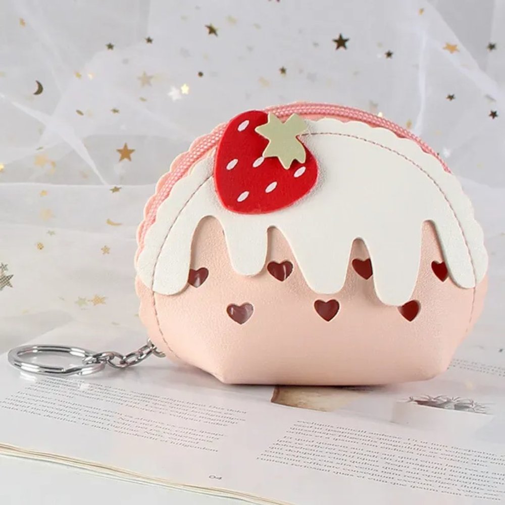 Girls Strawberry Coin Purse